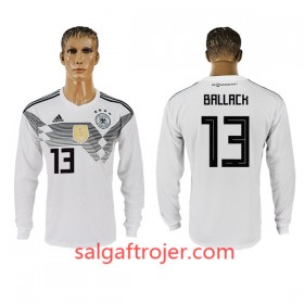 Tyskland Fodboldtrøjer Ballack 13 Hjemmebanesæt VM 2018 Langærmet